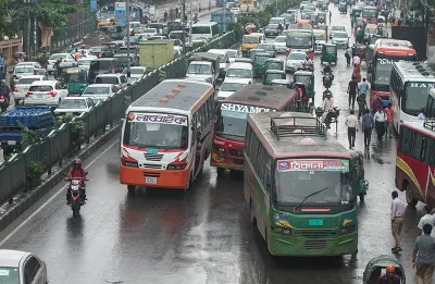 I donu2019t care about the traffic. I will not move until I get my desired passengers | Rajib Dhar/Dhaka Tribune