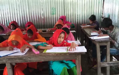 Students during a class. Photo: Courtesy