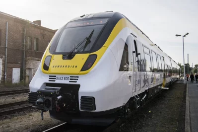 GERMANY-TRANSPORT-RAIL-electric train