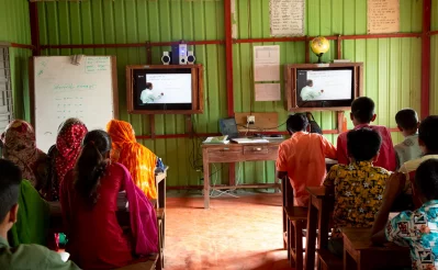 Picture shows women attending a class. Photo: Courtesy
