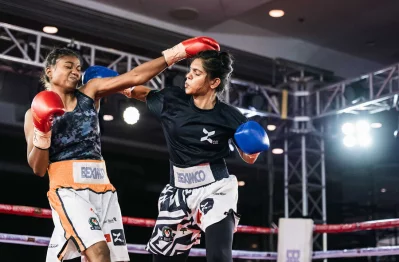 The female bout, a much-anticipated event, saw Tanzila and Afra Khondokar battle it out over six rounds