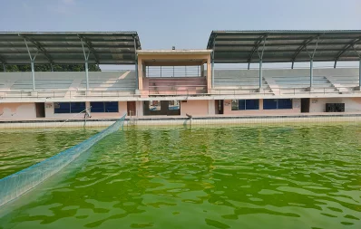 Kushtia swimming pool complex. Photo: Dhaka Tribune