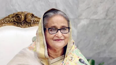 File image of Prime Minister Sheikh Hasina. Photo: Collected