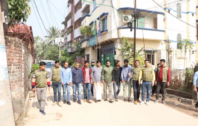 Police arrests seven people over the derailment of Dhaka-bound Mohanganj Express train in Gazipur on Saturday, December 17, 2023. Photo: Dhaka Tribune