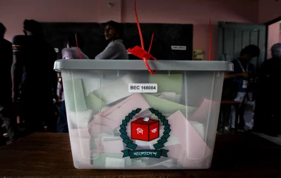 File image of a ballot box. Photo: Mahmud Hossain Opu/Dhaka Tribune