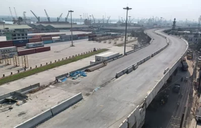 A view of the Chittagong Elevated Expressway. Photo: Pimple Barua