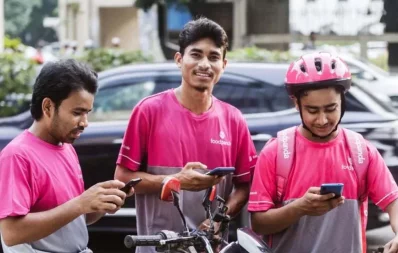 File image of foodpanda riders. Photo: Mehedi Hasan/Dhaka Tribune
