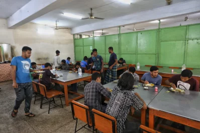 The canteen at Jagannath Hall is used by many male students due to its convenient location by the TSC. Photo: Ahadul Karim Ahad/Dhaka Tribune