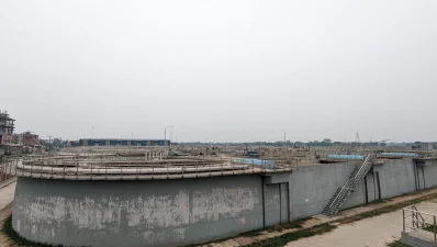 The central effluent treatment plant at the Tannery Industrial Estate in Savar is pictured on Saturday, June 16, 2024. Photo: Dhaka Tribune