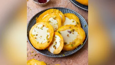 Mango stuffed kulfi. Photo: Collected