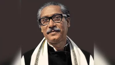 File image of Bangabandhu Sheikh Mujibur Rahman. Photo: Collected