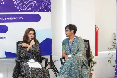 The image shows a glimpse of stakeholders’ meeting, titled `AI in Public Health` organised by the Child Health Research Foundation (CHRF) in the capital on Saturday, June 29, 2024. Photo: Courtesy