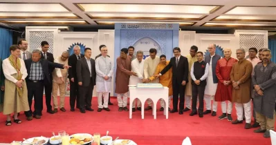 Touhid Hossain at 27th anniversary of the Diplomatic Correspondents Association, Bangladesh (Dcab) at Gulshan Shooting Club Convention Hall. Photo: UNB