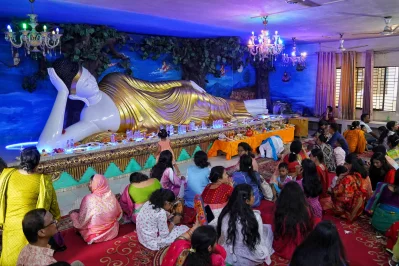 Buddha Purnima being celebrated nationwide on Sunday, May 11, 2025. Photo: Ahadul Karim Khan/Dhaka Tribune