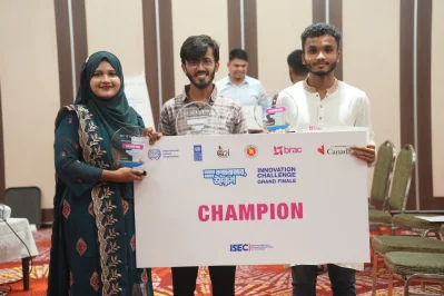 Out of 500 submissions, five projects reached the final, Swapno Chowa Delights won first prize. Photo: Courtesy
