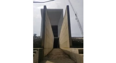 The construction of the modern building of the Sufia Kamal National Public Library is expected to be completed between June and December 2027. Photo: Dhaka Tribune