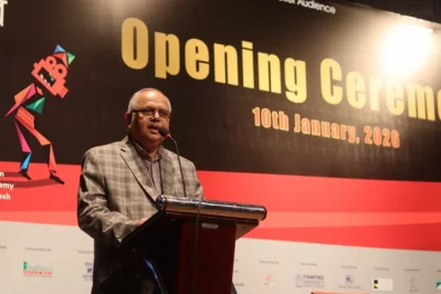 Festival Director Ahmed Muztaba Jamal. Photo: Dhaka Tribune