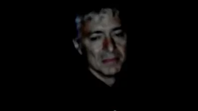 Canadian science writer Michael Robin describing of Big Dipper, Jupiter, Northern Lights etc during a dark night stargazing expedition at Cranberry Flats amidst flickering light of mobile screen. Photo: Reaz Ahmad