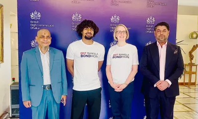 Hamza Choudhury contributing to the growth of football in Bangladesh