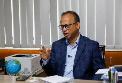 Bangladesh Garment Manufacturers and Exporters Association (BGMEA) President Mahmud Hasan Khan. Photo: Ahadul Karim Khan/Dhaka Tribune