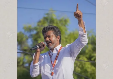 Thalapathy Vijay pics of Erode Campaign