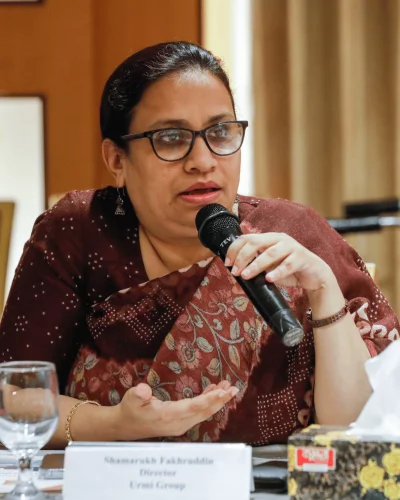 Shamarukh Fakhruddin Director, Urmi Group