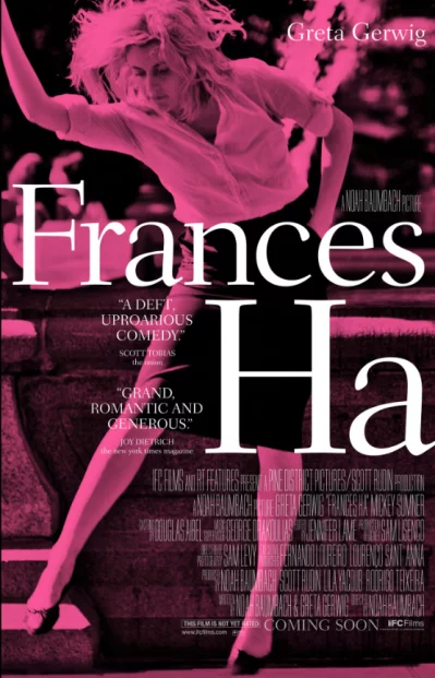 Theatrical release poster of Frances Ha.