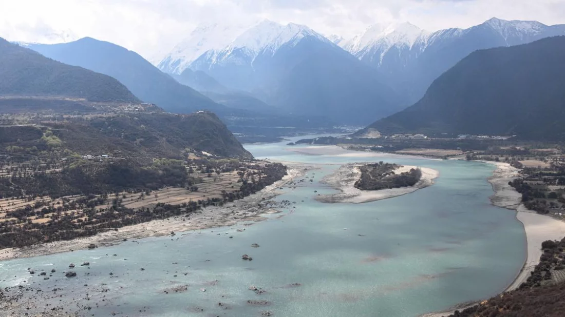 The Yarlung Tsangpo Grand Canyon in China's western Tibet Autonomous Region -- AFP