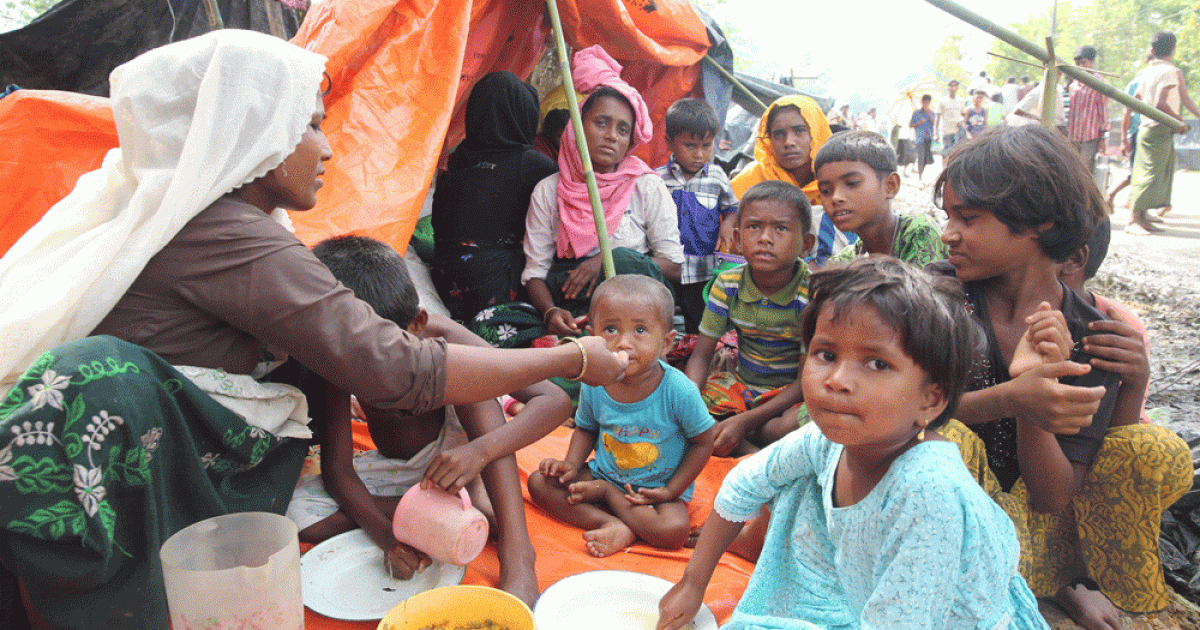 Unicef: 12,000 Rohingya children enter Bangladesh every week