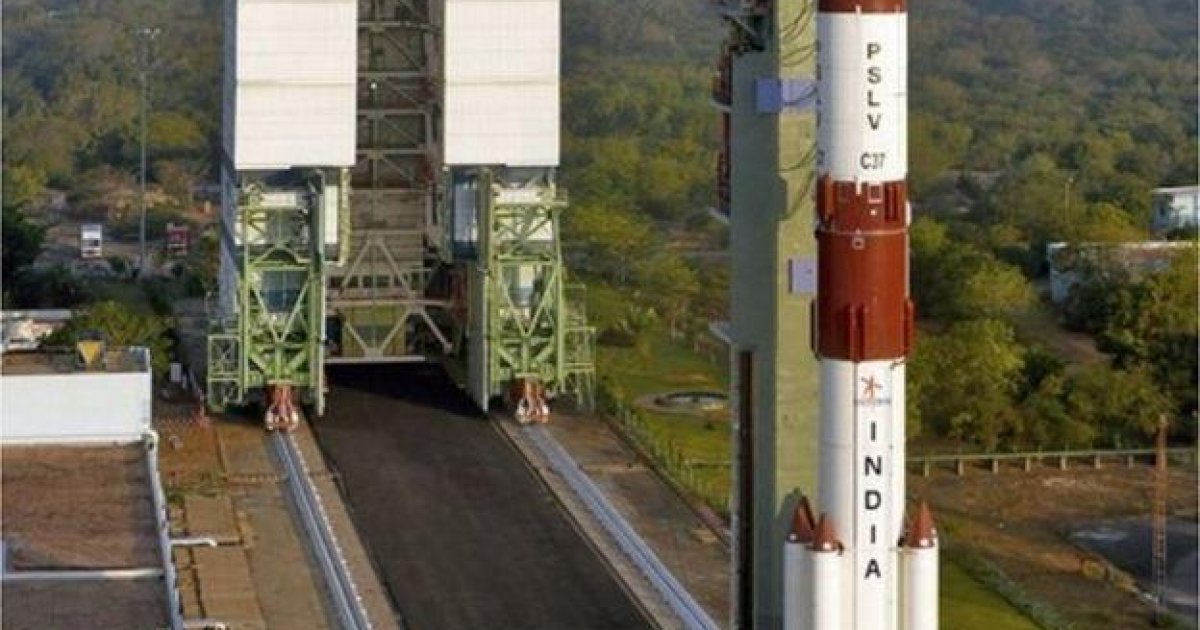 India Launches Record 104 Satellites In Single Mission