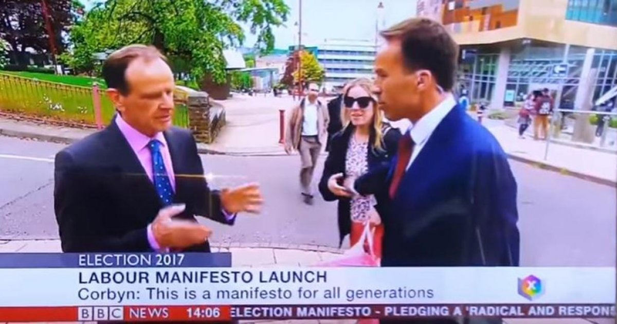 Watch Bbc Presenter Slapped By Passerby Lady