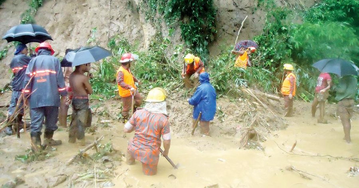 In pictures: The grief after Rangamati landslide