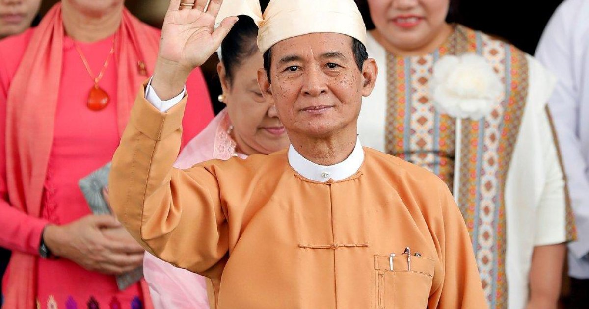 Myanmar president pledges to amend army-scripted constitution