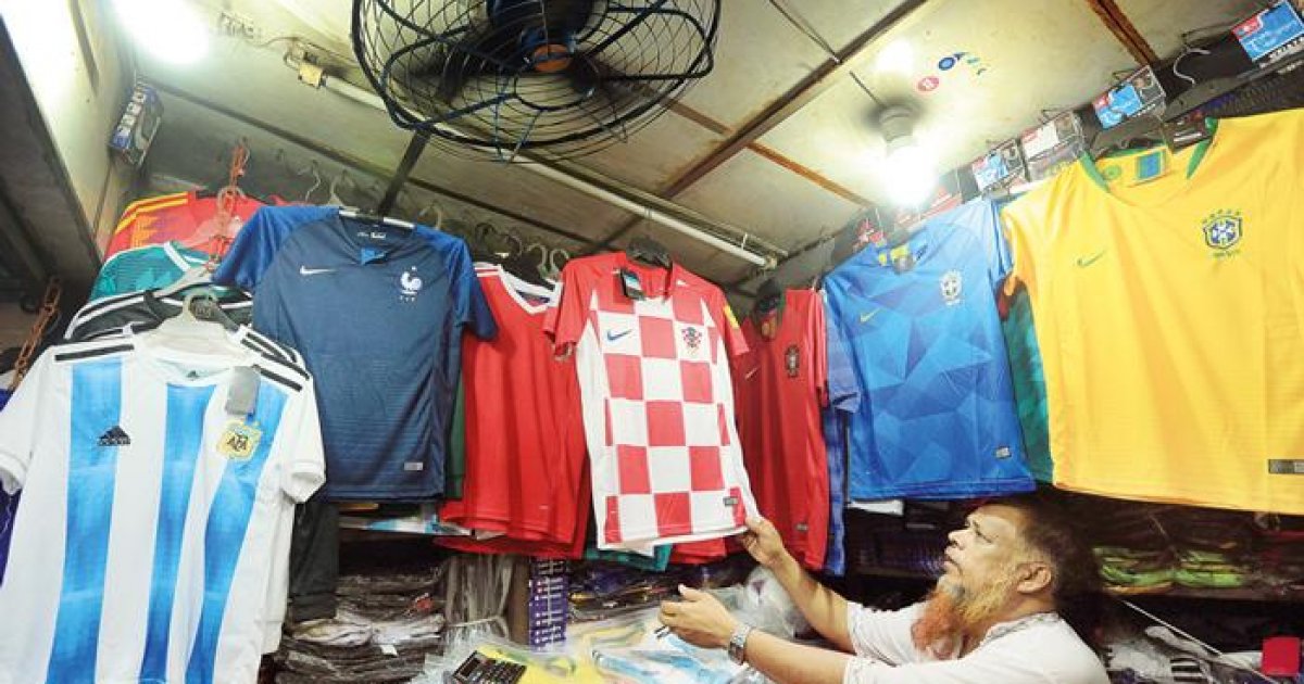 Germany, Argentina jerseys most in demand in Delhi markets