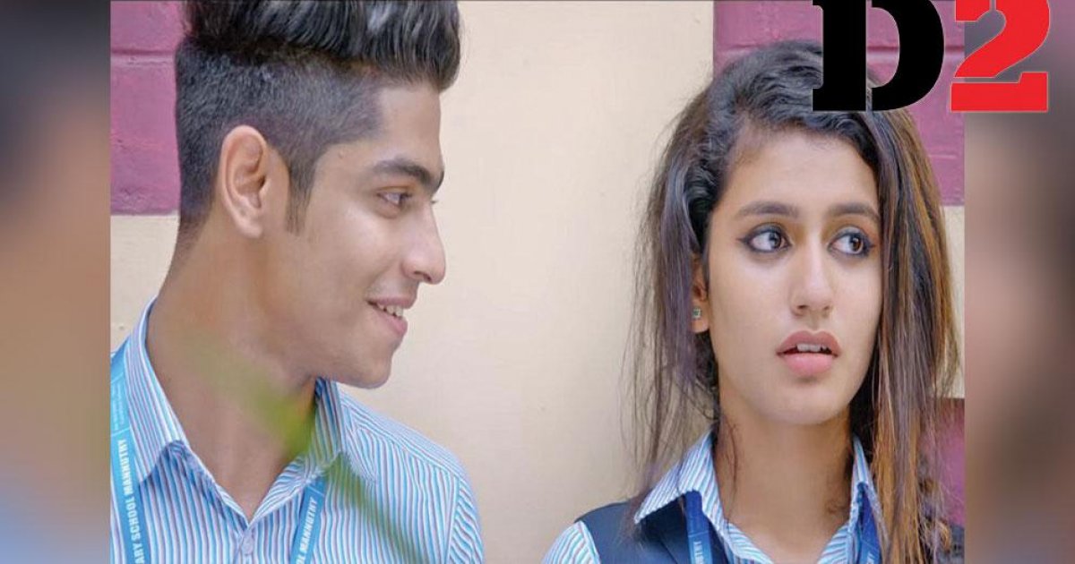 New video with Priya Prakash Varrier from Oru Aadar Love is out