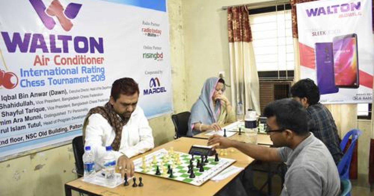 GM Ziaur maintains lead at International Rating Chess