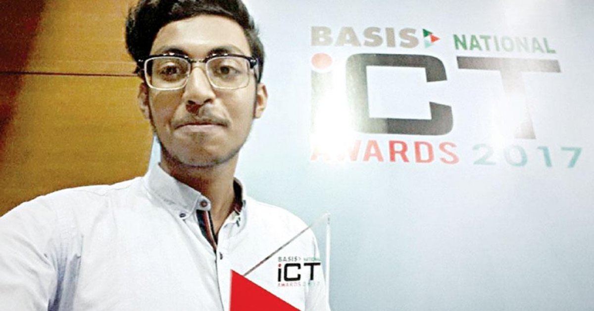 A homegrown app help assist blind people with education