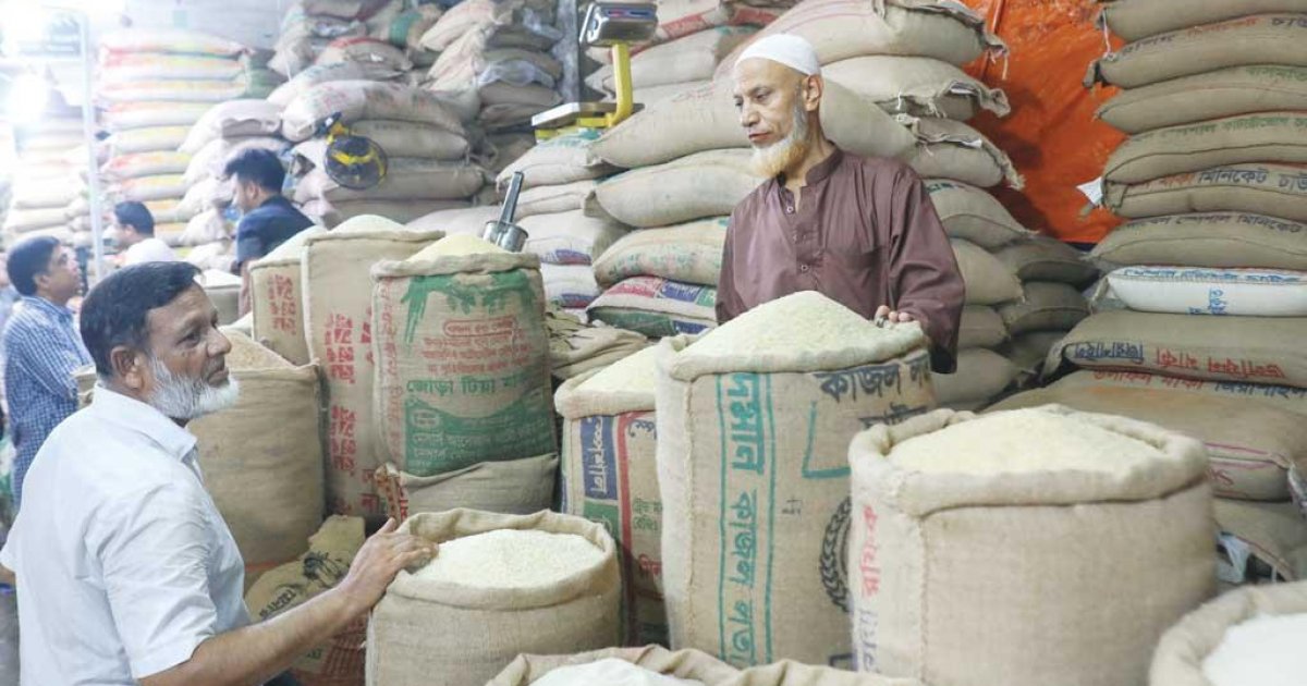 Rice prices go up with the rising floods