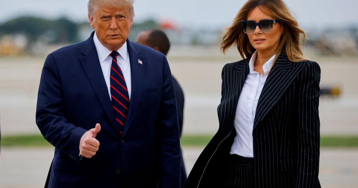 In farewell video, Melania Trump says be passionate but not violent