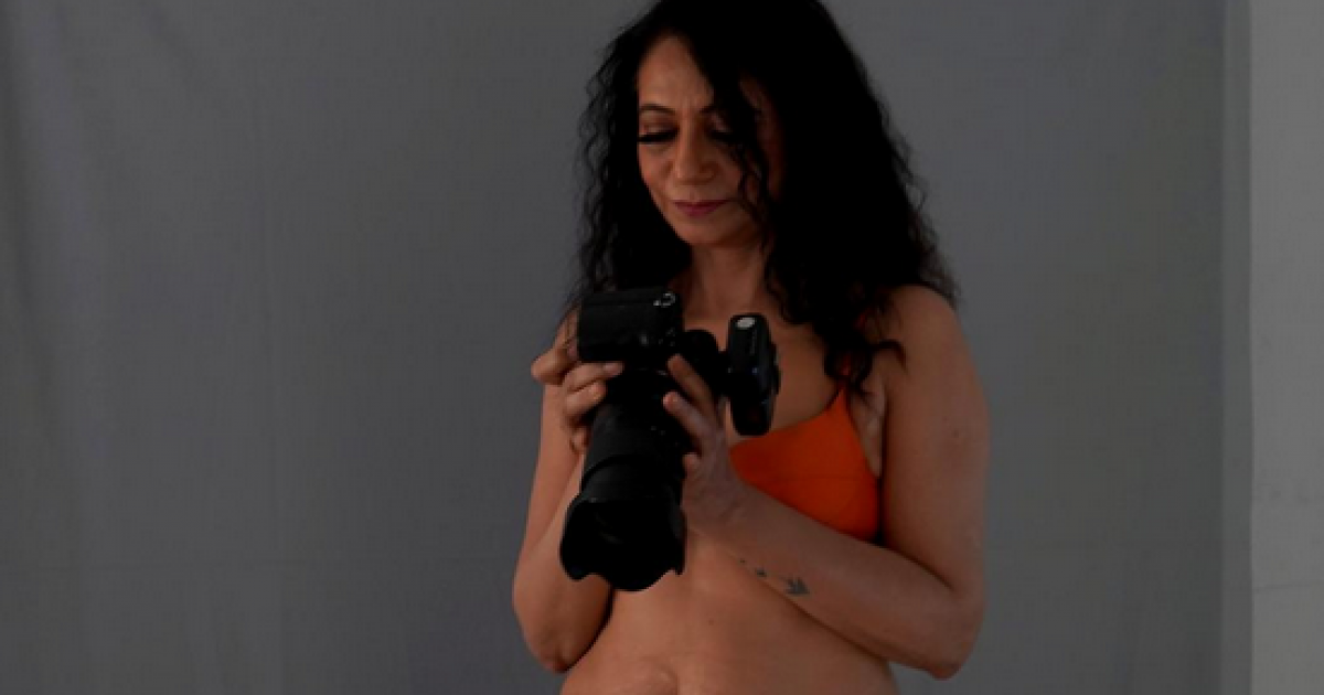 Indian lingerie model, 52, hopes to inspire inclusivity