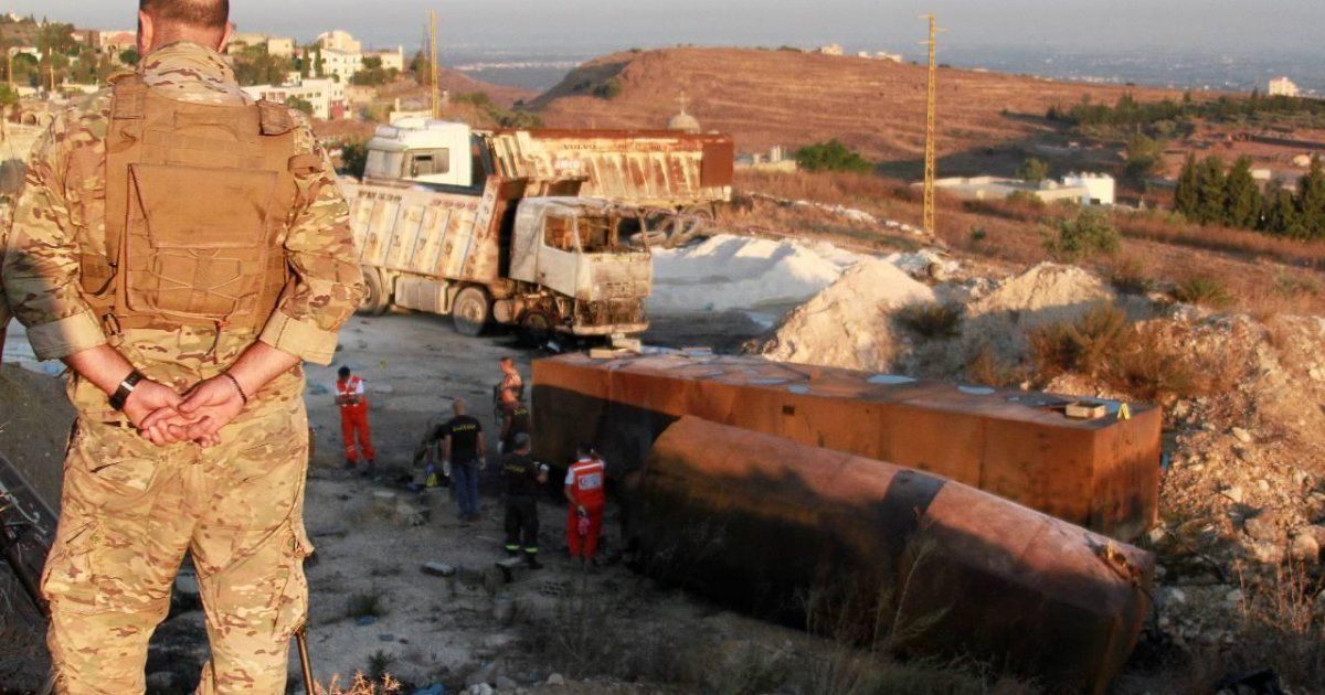 At least 28 killed in Lebanon fuel tank explosion