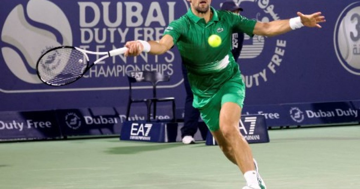 Djokovic returns to action with victory in Dubai