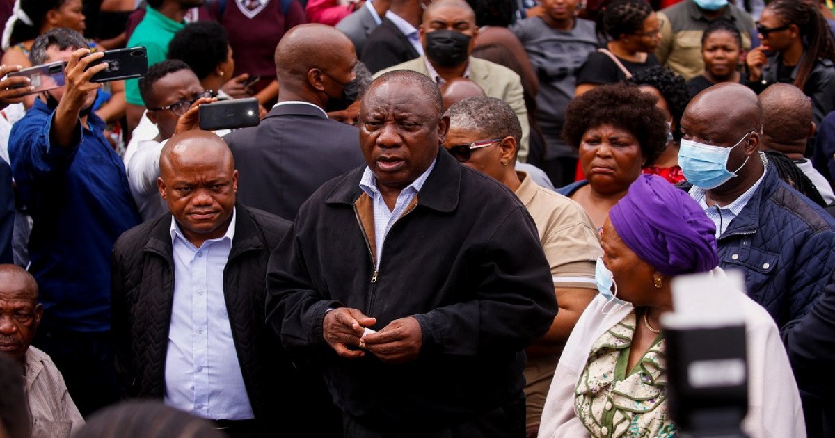 South Africa's Ramaphosa Tells Putin Ukraine War Must Be Settled