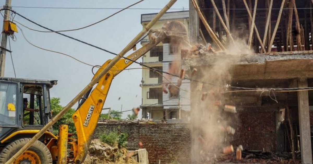 Now Demolition Drive In New Delhis Madanpur Khadar Amid Protests