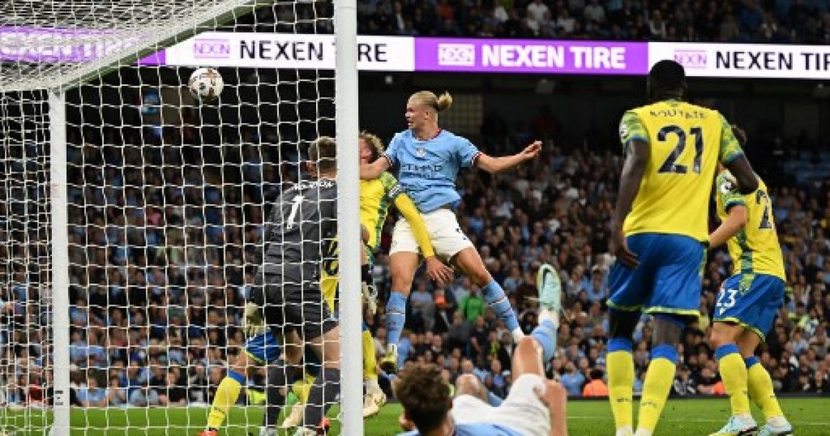 Haaland treble as City hit six, Arsenal stay perfect and Liverpool ...