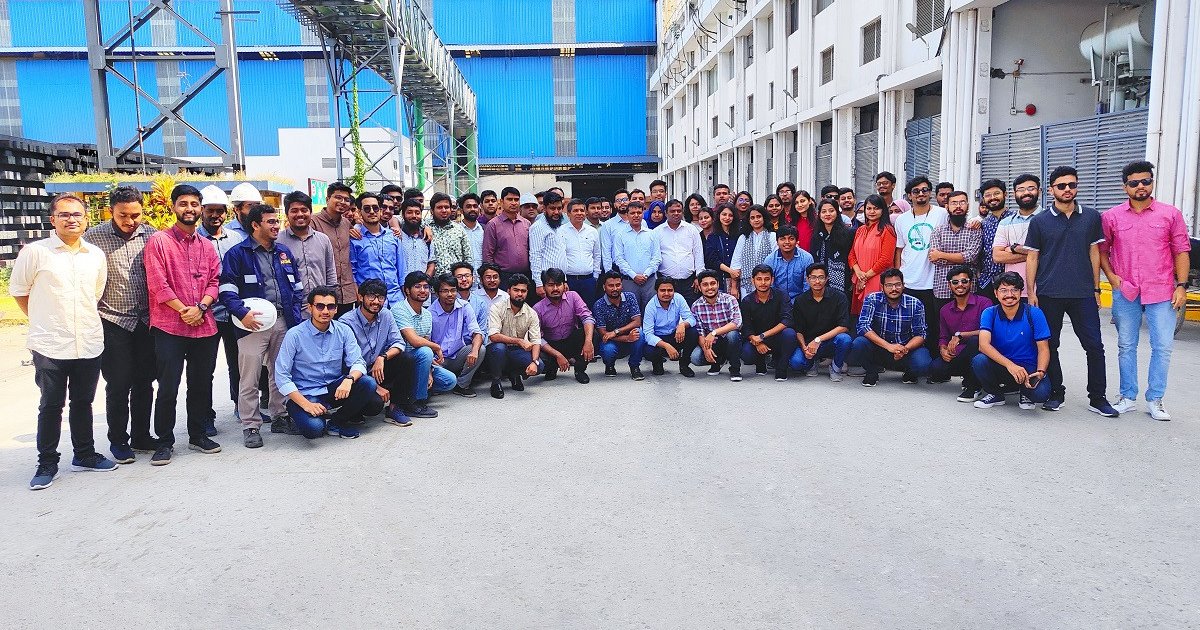 Cuet students, teachers visit AKS factory