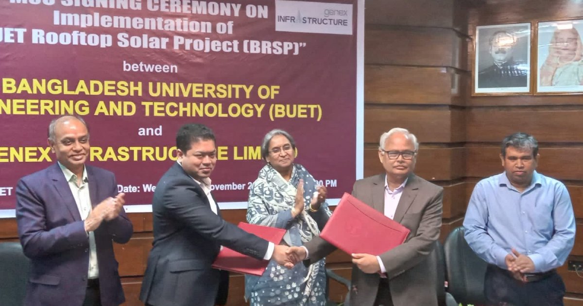 Genex Infrastructure to develop Buet solar power system