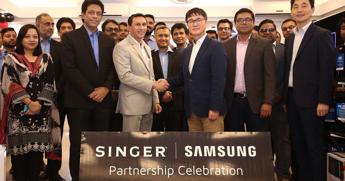 Samsung TV now available at Singer shops