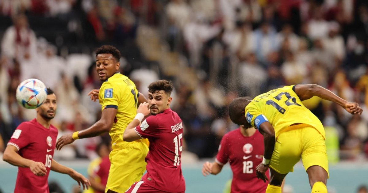 Hosts Qatar off to losing start after Enner Valencia double for Ecuador, World  Cup 2022