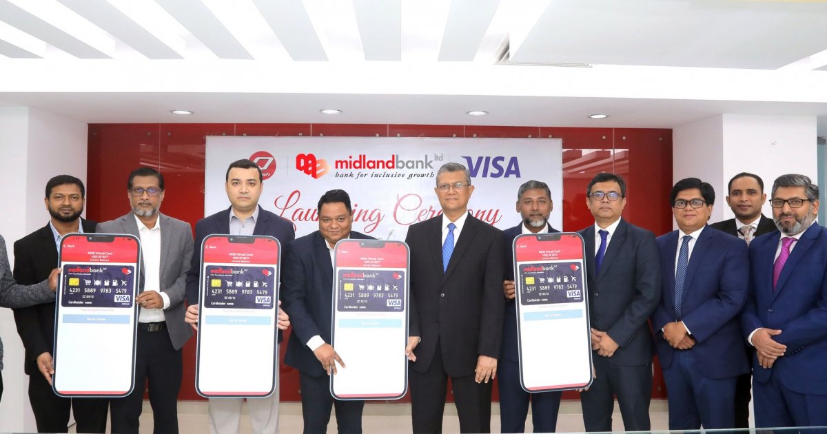 Midland Bank launches MDB Virtual Visa Prepaid Card
